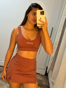 Conjunto Shot e Saia MEGA- M