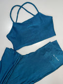 Conjunto Azul petróleo